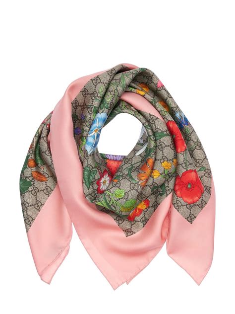 gucci foulard seta donna con righe rosse verde australia|sciarpe gucci donna.